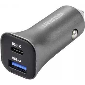VOLTCRAFT CPS-38W/ 2 VC-RA381 VC-13990870 Ładowarka USB do pojazdu Prąd wyjściowy (maks.) 3 A 2 x USB-A, Gniazdo USB-C® (VC-13990870)
