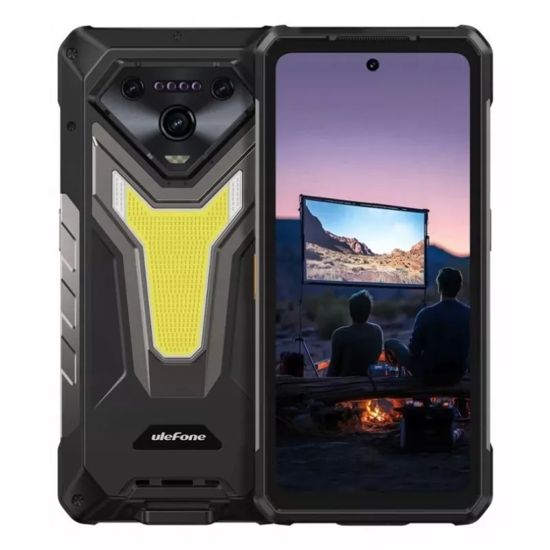 Smartfon UleFone Armor 34 Pro 5G Plus — 6,95 cala 1080x2460, MediaTek Dimensity 7300, 16 GB RAM, 512 GB, potrójny 50 MP, 25500 mAh, Dual SIM, Android 15, IP68/69K