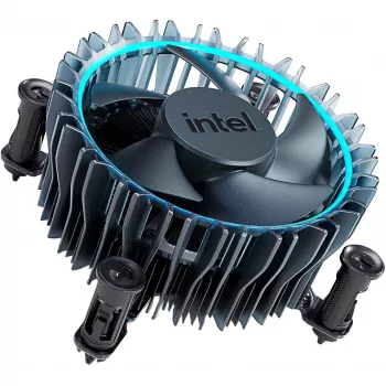 Chłodzenie procesora Intel Laminar RM1 czarno-niebieskie 600-3150 RPM