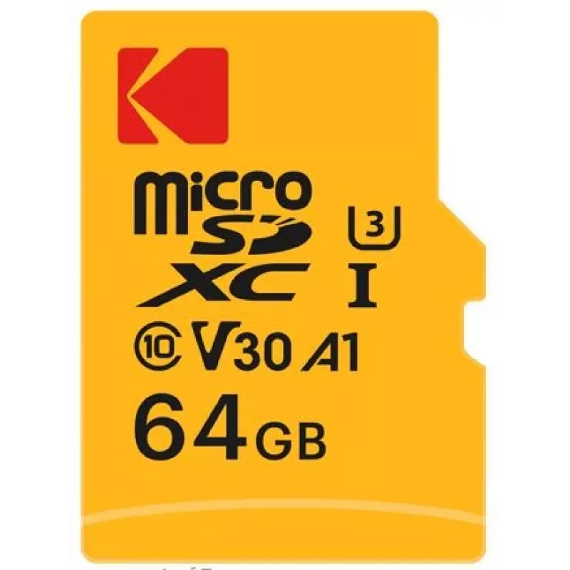 Pamięć Flash Kodak 64 GB UHS-I U3 Ultra EKMSDM64GXC10HPRK