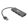 4-portowy ultracienki przenośny hub USB 3.0 SuperSpeed U360-004-cienki