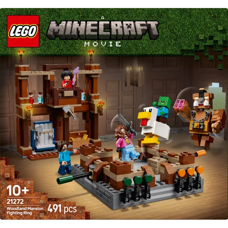 LEGO MINECRAFT 21272 Woodland Mansion Fighting Ring