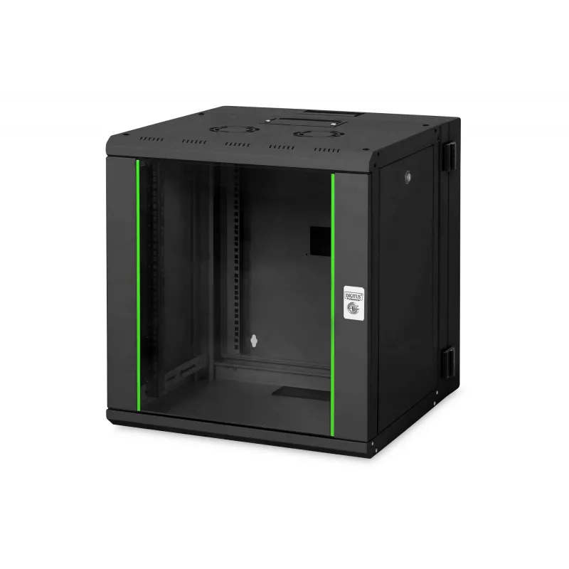 Szafa rack naścienna Digitus DN-19 12-U-3-SW