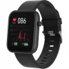 DENVER SW-182 - Smartwatch z opaską - Wyświetlacz 4,3 cm (1,7 cala) - Bluetooth - Czarny (116111000580)