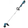 Makita DUR192LRT1, podkaszarka do trawy, rękojeść typu J, 6000 obr./min, czarna, turkusowa, 30 cm, 87,8 dB
