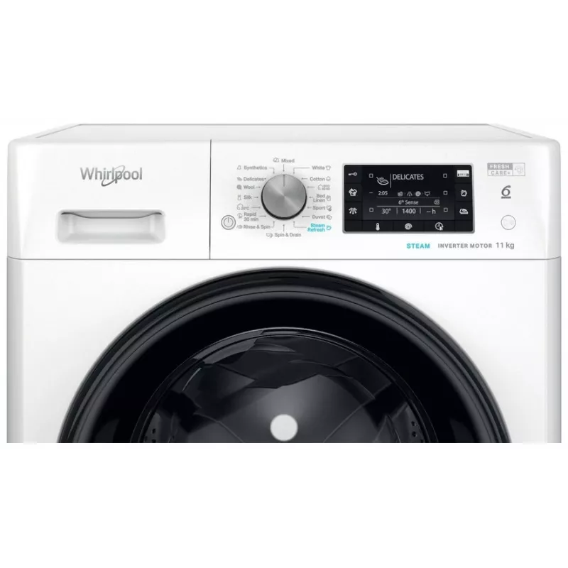 Indesit FFD 11489 BV EE Pralka, A, Ładowanie od przodu, Pojemność prania 11 kg, 1351 obr./min, Głębokość 60,5 cm, Biały | Whirlpool