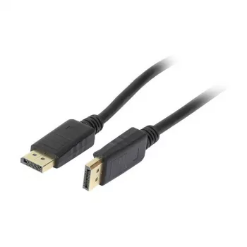 Kabel wideo DisplayPort 1.2, ST/ST, 1,0m, Ultra HD 4k*2k 3840*2160@60hz 4:4:4, 8 Bit, CCS, Synergy 21 (S215438V2)