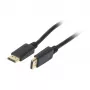Kabel wideo DisplayPort 1.2, ST/ST, 1,0m, Ultra HD 4k*2k 3840*2160@60hz 4:4:4, 8 Bit, CCS, Synergy 21 (S215438V2)
