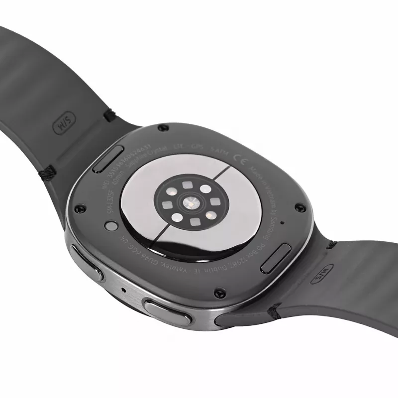 Samsung Galaxy Watch 8 3,3 cm (1,3 cala) AMOLED 40 mm Cyfrowy 438 x 438 pikseli Ekran dotykowy 4G Grafit Wi-Fi GPS (satelitarny)