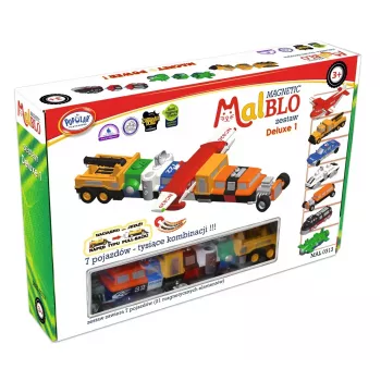 Zestaw pojazdów Popular Playthings Magnetic Mix or Match