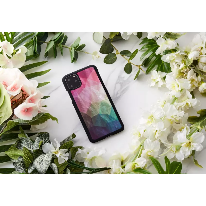 Etui ochronne na smartfona iKins do iPhone 11 Pro Max — Water Flower Czarny