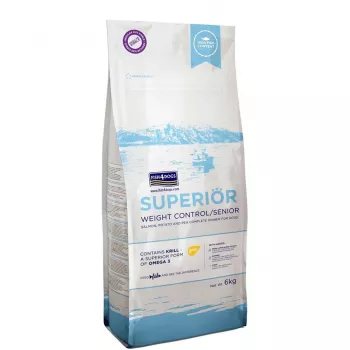FISH4DOGS Superior Senior Salmon - sucha karma dla psa - 6kg