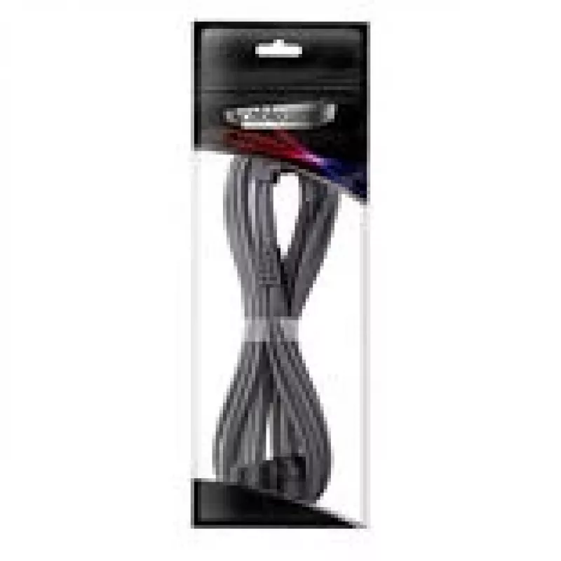 CableMod C-Series Pro Anschlusskabel Variante A 90mm 16‑Pin to 2×8‑Pin PCIe carbon