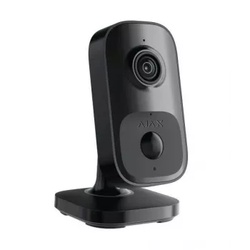 Kamera bezpieczeństwa Wi‑Fi do użytku wewnętrznego Ajax IndoorCam 8EU z czujnikiem ruchu PIR i wbudowaną sztuczną inteligencją