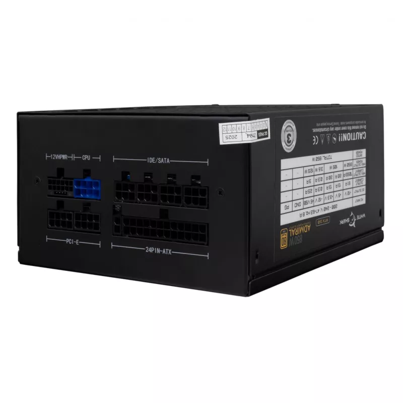 Zasilacz White Shark GPSU-850W Admiral 850W