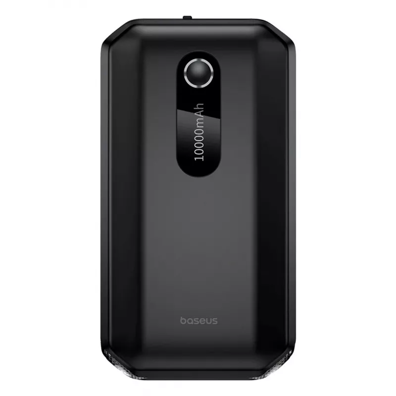 Baseus BS-CH001 - urządzenie rozruchowe, booster 10000 mAh 12V (1000 A / 500 A) + zaciski krokodylkowe (czarny)