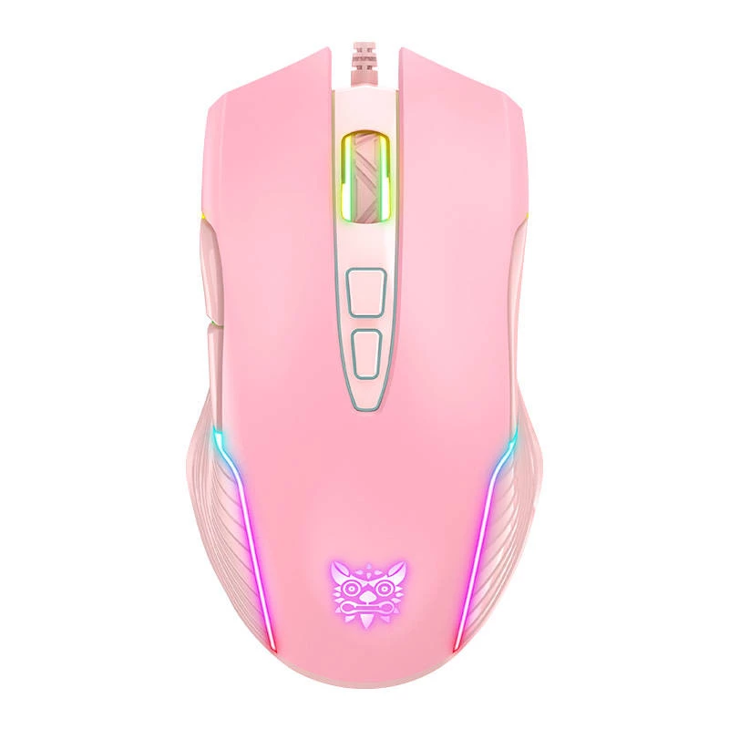 Mysz gamingowa ONIKUMA CW905 różowa USB