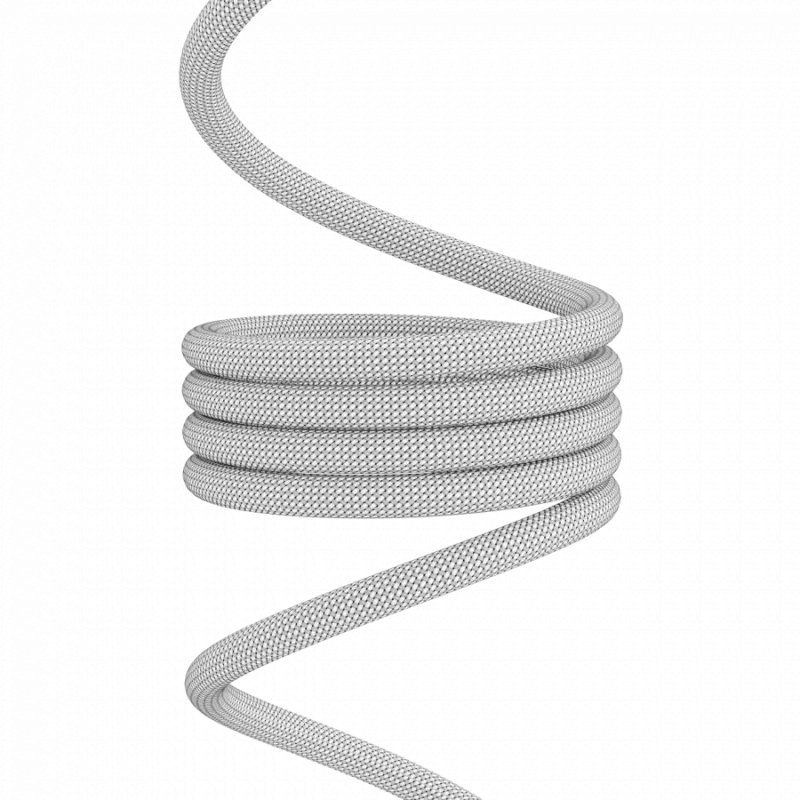 Kabel CANYON OnWire 60MG USB-C na USB-C 60W Magnetyczny Pleciony 1m Biały