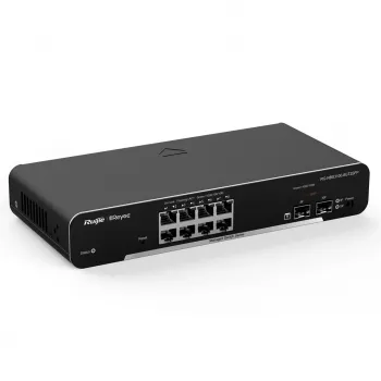 Ruijie Networks RG-NBS3100-8GT2SFP przełącznik sieciowy zarządzalny L2 Gigabit Ethernet (10/100/1000) czarny