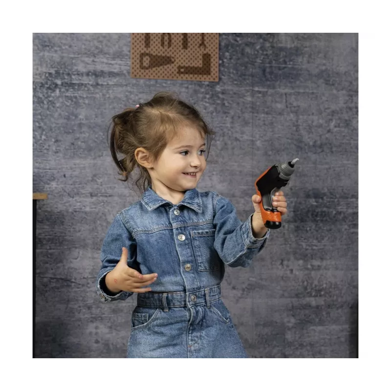 Zestaw narzędzi warsztatowych dla dzieci SMOBY Bricolo Builder 7600360741 – zestaw konstrukcyjny do zabawy w role
