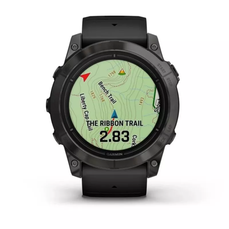 Garmin EPIX PRO g2 51mm Sapphire Carbon Gray DLC Titanium Czarny