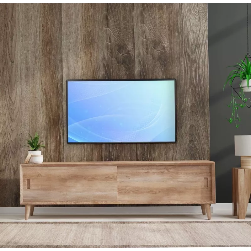 Uchwyt ścienny do monitora EDBAK FSM100 do ekranów 32 cale–55 cali, VESA 75x75–400x400, maks. 15 kg, czarny
