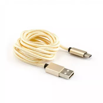 Kabel USB SBOX USB-TYPEC-15G 1,5 m USB A USB C złoty