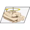 Zestaw konstrukcyjny Cobi Abrams M1A2 — 174 elementy, zalecany wiek 6+, beżowy