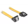 Kabel SATA DeLOCK 82479 0,5 m żółty