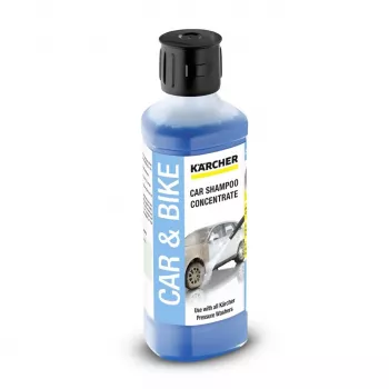 Szampon do czyszczenia pojazdów Karcher 6.295-843.0, uniwersalny szampon samochodowy, 500 ml do chromu, szkła i tworzyw sztucznych