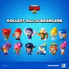 Figurki Brawl Stars S1 - Zestaw 8 figurek pudełko deluxe VER.B