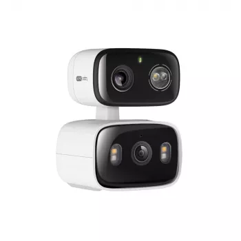Kamera IP TP‑LINK Tapo C246D — 3 MP (2304×1296), 2,8 mm, pole widzenia 107,8°, obiektyw PTZ dual-lens, IP65, Wi‑Fi/Gigabit, microSD do 512 GB