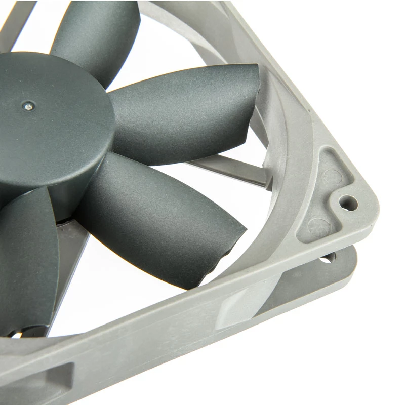 Wentylator komputerowy Noctua NF-S12B REDUX-1200 PWM 120 mm, 12 V, 1200 RPM, 18,1 dB, szary
