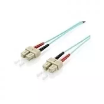 Equip SC/SC światłowodowy kabel krosowy, OM3, 5.0m, 5 m, OM3, SC, SC