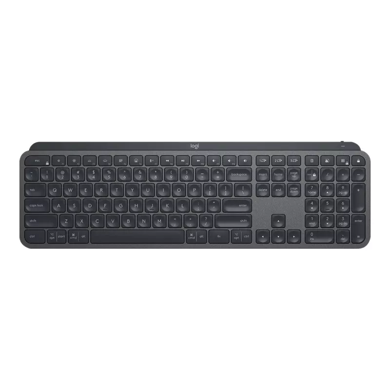 Logitech MX Keys Combo for Business – Zestaw klawiatura i mysz – podświetlany – bezprzewodowy – Bluetooth LE – QWERTY – GB – Grafitowy