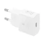Ładowarka ścienna USB-C Samsung EP-T2510 25W Biała, uniwersalna wewnętrzna szybka ładowarka z PPS