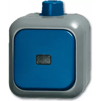 Busch Jaeger 2CKA001084A0854 Włącznik elektryczny Rocker niebiesko-szary (2CKA001084A0854)