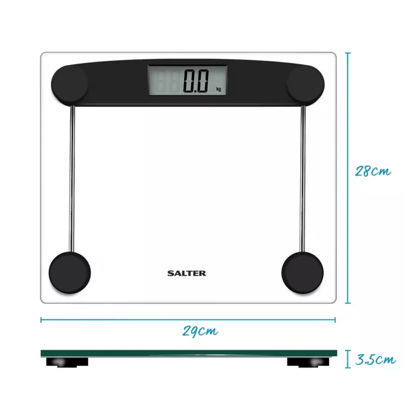 Waga łazienkowa Salter 9208 BK3R Compact Glass Electronic