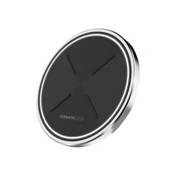 Ładowarka wewnętrzna Terratec ChargeAIR dot! Smartphone Czarny Srebrny