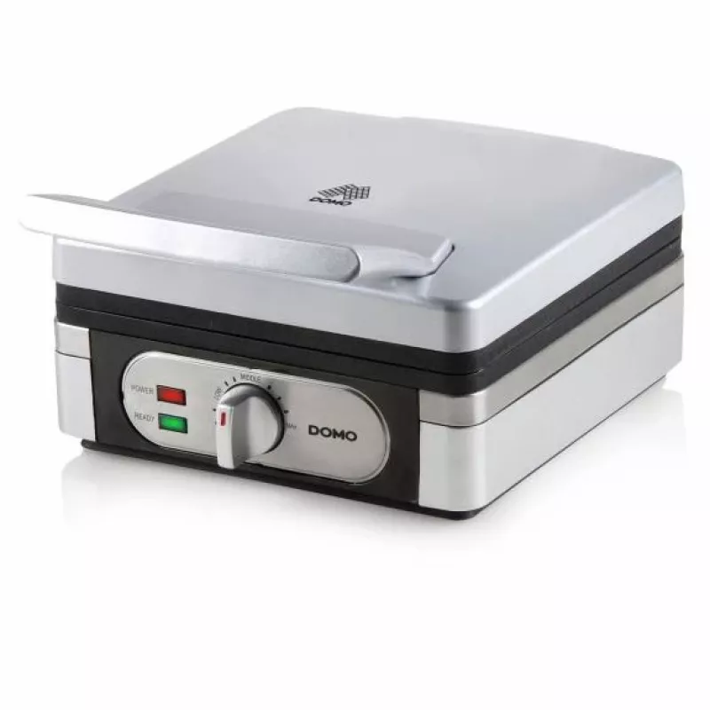 Gofrownica Domo DO 9047 W 2 gofry 1400 W srebrna