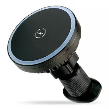 Uchwyt samochodowy z ładowarką everActive MC-W15 PRO 15W — bezprzewodowe ładowanie w uchwycie samochodowym