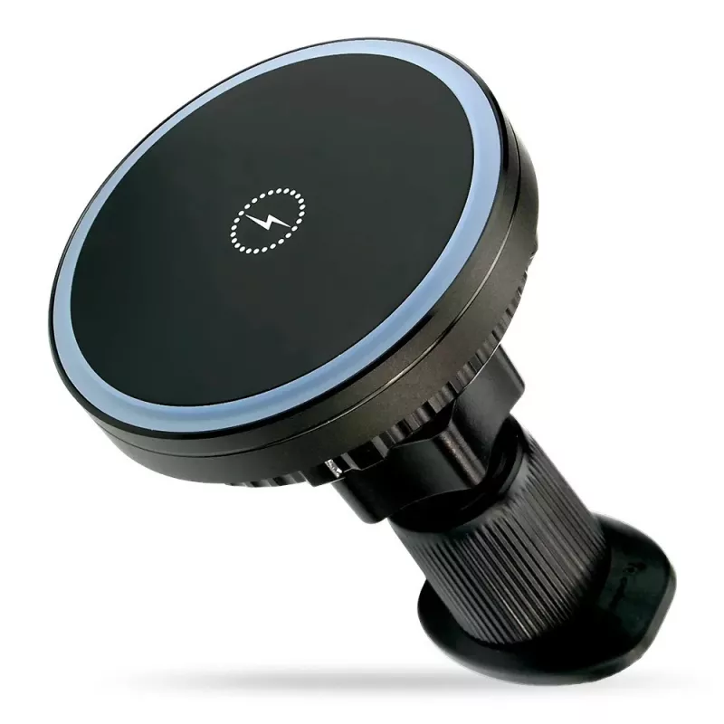 Uchwyt samochodowy z ładowarką everActive MC-W15 PRO 15W — bezprzewodowe ładowanie w uchwycie samochodowym