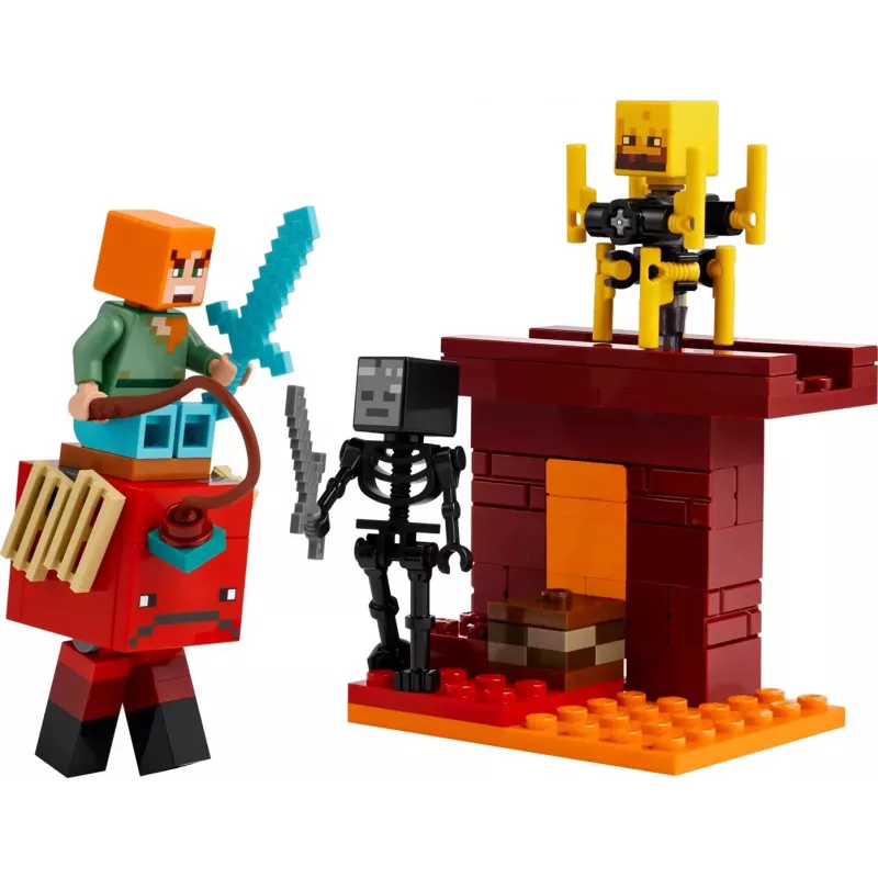 LEGO MINECRAFT 21266 Bitwa lawowa w Netherze