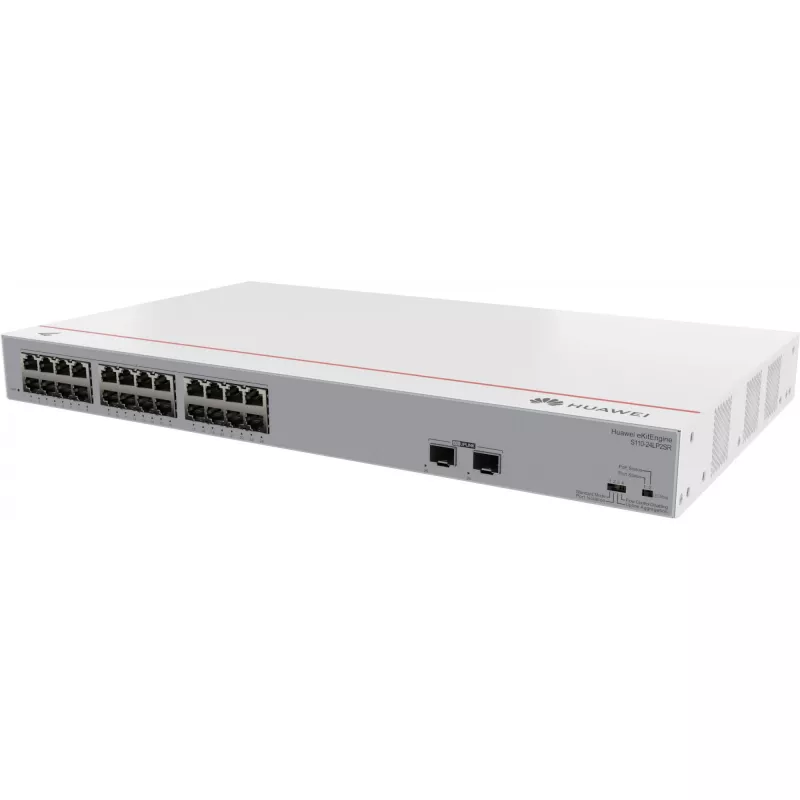 HUAWEI eKit S110 Series S110-24LP2SR Niezarządzalny przełącznik L2 Gigabit Ethernet (10/100/1000) Power over Ethernet (PoE) 1U Szary
