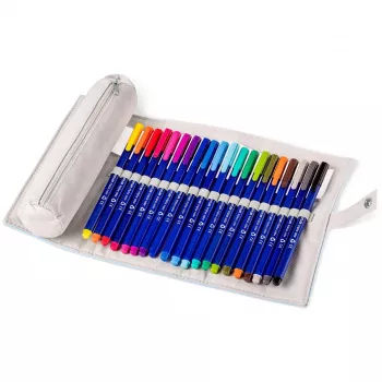 Pisak Staedtler triplus color 323 — różnokolorowe końcówki włókniste, 20 kolorów, 1 szt.