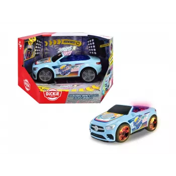 Samochód Dickie Toys Mercedes-Benz E-Class Beat Spinner Niebieski 3 Baterie AA