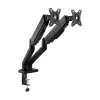 Uchwyt biurkowy Sbox LCD-S024-2 (17-32/2x2-9kg/100x100)