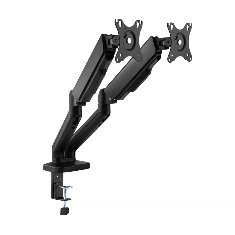 Uchwyt biurkowy Sbox LCD-S024-2 (17-32/2x2-9kg/100x100)