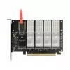 Karta DeLOCK PCI Express x16 na 5 wewnętrznych slotów M.2 Key B / SATA
