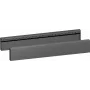 Panel wykończeniowy Rittal VX 8660.034 Czarna stal Głębokość 800 mm Wysokość 100 mm